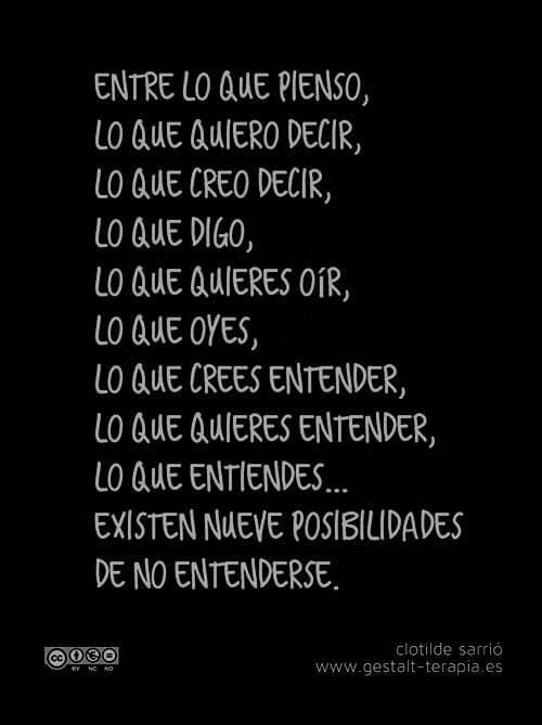 Incomprensión