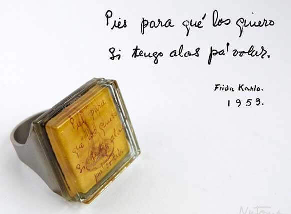 “Pies, para qué os quiero si tengo alas para volar-Frida-Kahlo