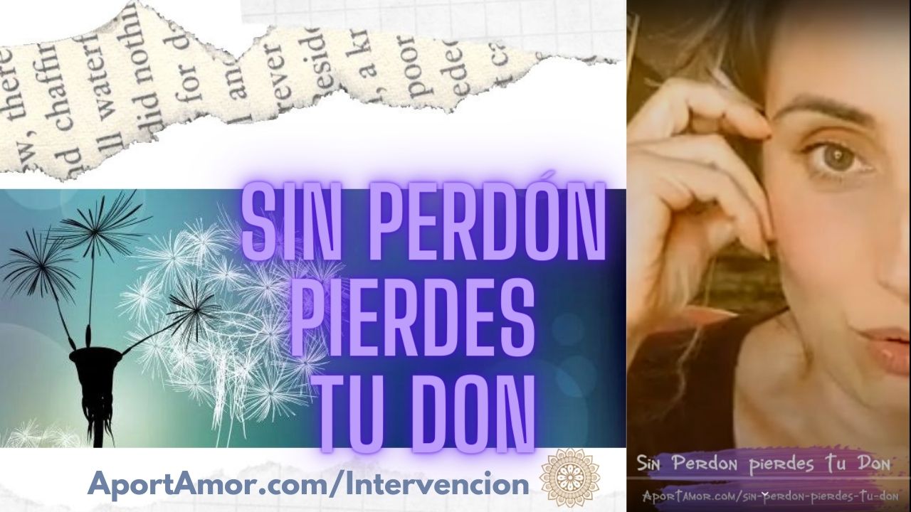 Sin PerDón pierdes tu Don